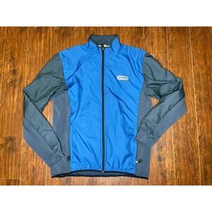 Sugoi Windbreaker Size Large Blue and Grey
